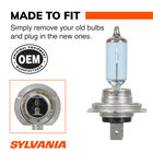SYLVANIA H7 SilverStar zXe Gold Halogen Headlight Bulb, 2 Pack, , hi-res