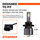 SYLVANIA H13 LED Ultra Powersports & Fog Bulb, 2 Pack, , hi-res