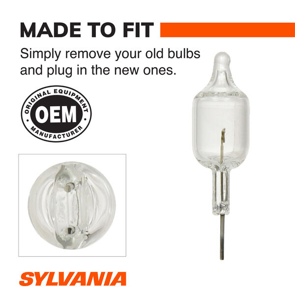 SYLVANIA 891 Basic Fog Bulb, 1 Pack, , hi-res