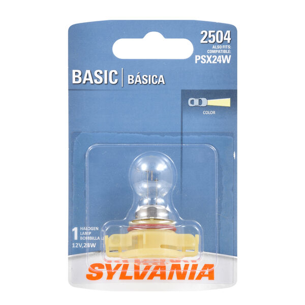 SYLVANIA 2504 Basic Fog Bulb, 1 Pack, , hi-res