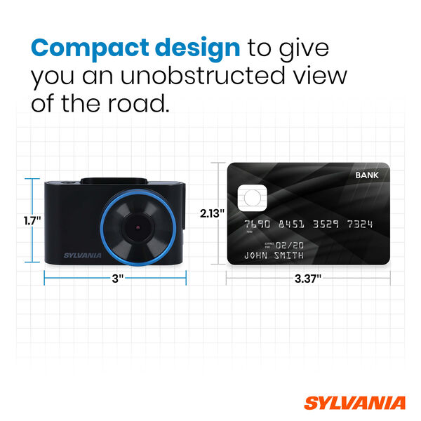 SYLVANIA Roadsight Plus Dash Camera, , hi-res