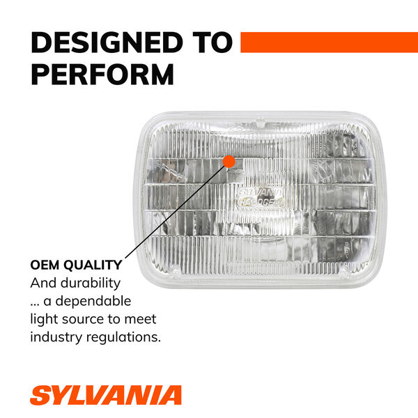 SYLVANIA H6054 Basic Sealed Beam Headlight, 1 Pack, , hi-res