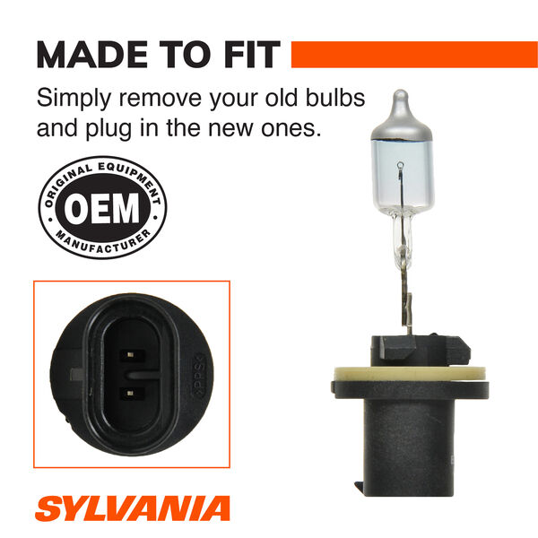 SYLVANIA 893 SilverStar Halogen Fog Bulb, 1 Pack, , hi-res