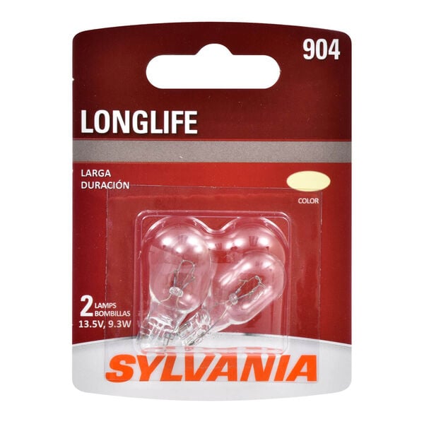 SYLVANIA 904 Long Life Mini Bulb, 2 Pack, , hi-res