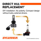 SYLVANIA H11 LED Ultra Powersports & Fog Bulb, 2 Pack, , hi-res