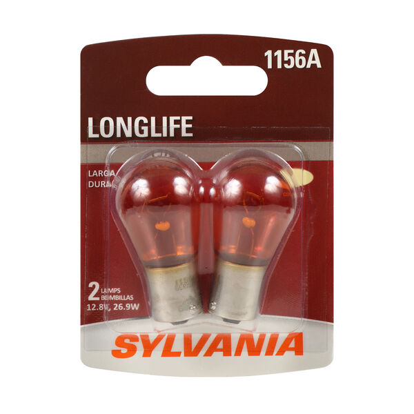 SYLVANIA 1156A Long Life Mini Bulb, 2 Pack, , hi-res