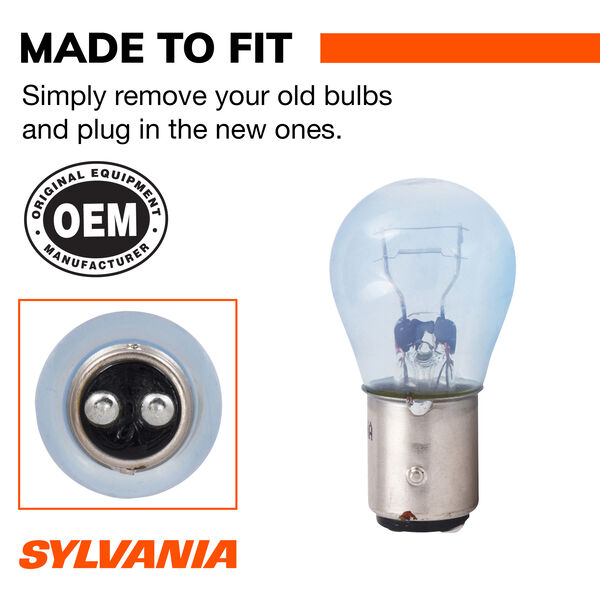 SYLVANIA 2357 SilverStar Mini Bulb, 2 Pack, , hi-res