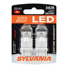 SYLVANIA 3157R RED ZEVO LED Mini, 2 Pack, , hi-res
