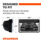 SYLVANIA H4651 LED Sealed Beam Headlight, 1 Pack, , hi-res