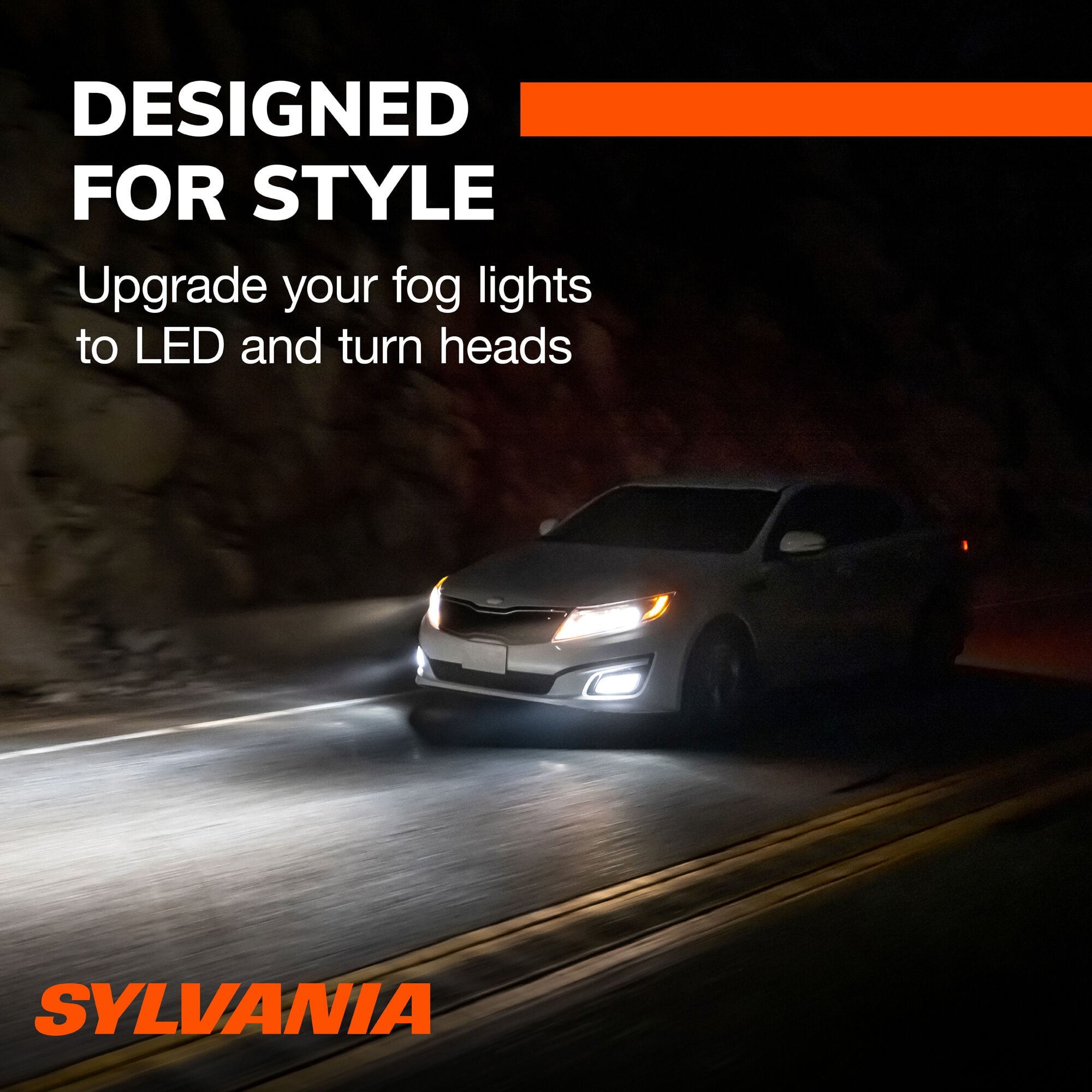 SYLVANIA 9145 LED Fog Bulb, 2 Pack