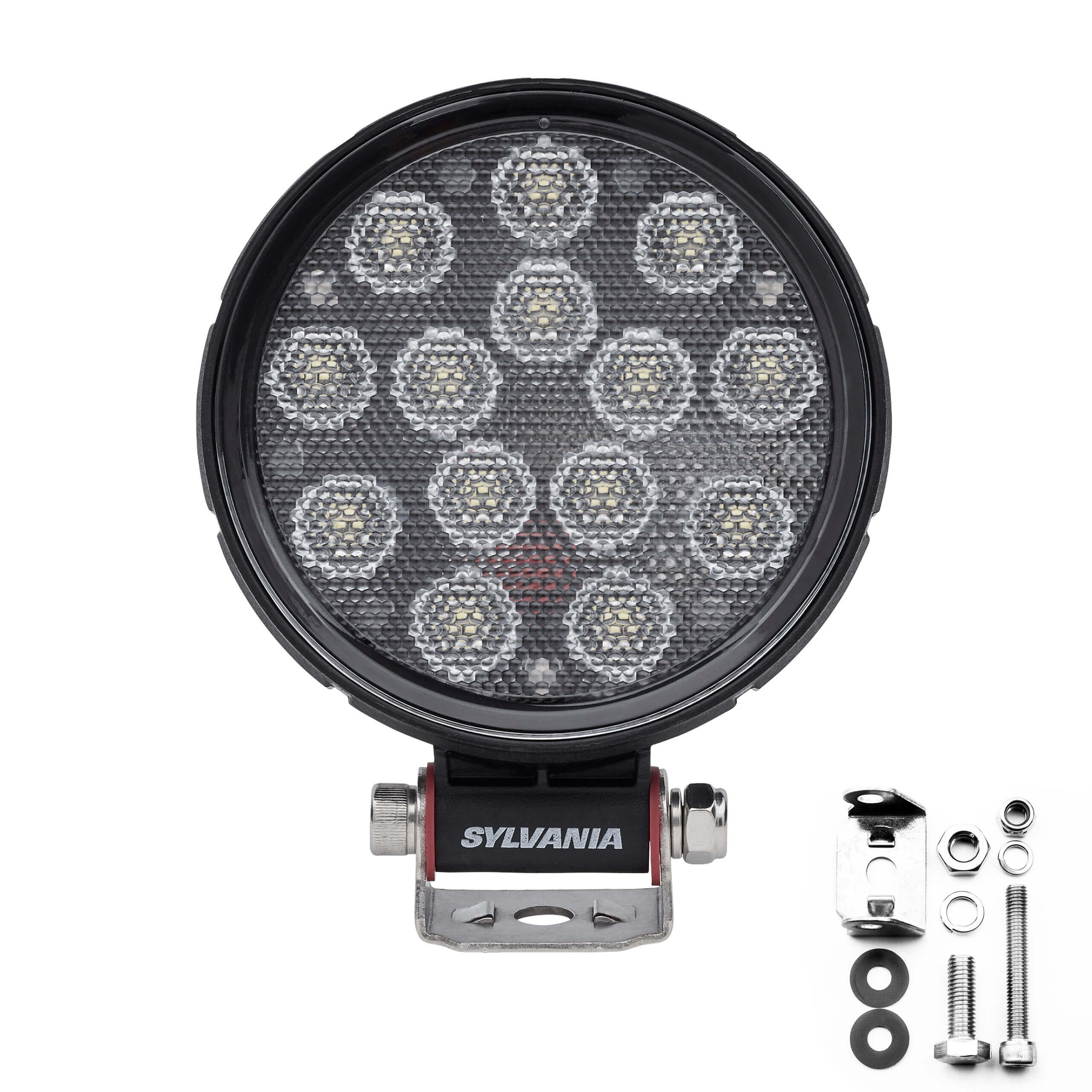 SYLVANIA Rugged 4 Inch LED Pod Round - Flood