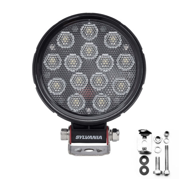 SYLVANIA Rugged 4 Inch LED Pod Round - Flood, , hi-res