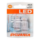 SYLVANIA 3057A AMBER SYL LED Mini Bulb Mini Bulb, 2 Pack, , hi-res
