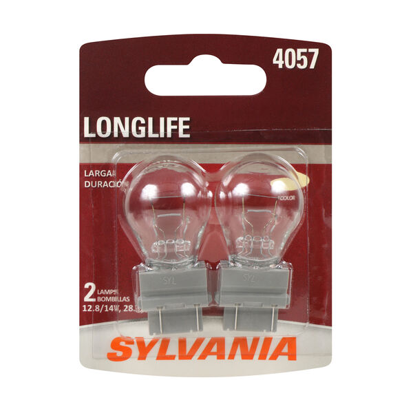 SYLVANIA 4057 Long Life Mini Bulb, 2 Pack, , hi-res