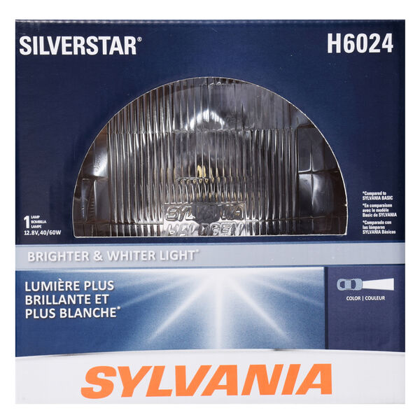 SYLVANIA H6024 SilverStar Sealed Beam Headlight, 1 Pack, , hi-res