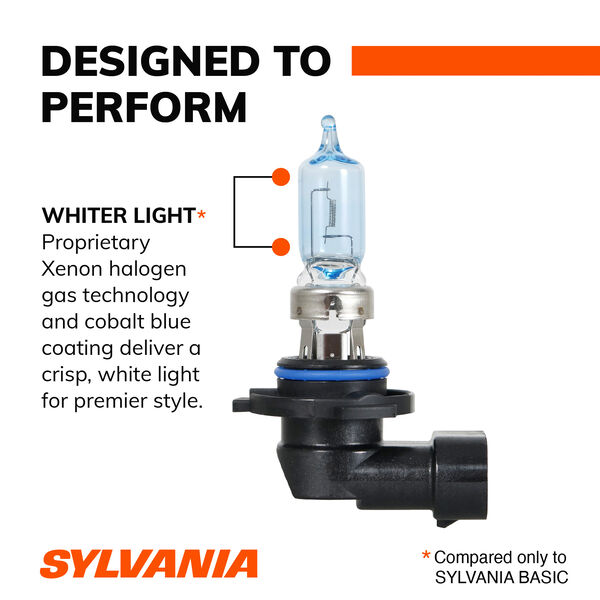 SYLVANIA 9005 SilverStar zXe Gold Halogen Headlight Bulb, 2 Pack, , hi-res