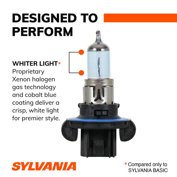 SYLVANIA H13 SilverStar zXe Gold Halogen Headlight Bulb, 2 Pack, , hi-res