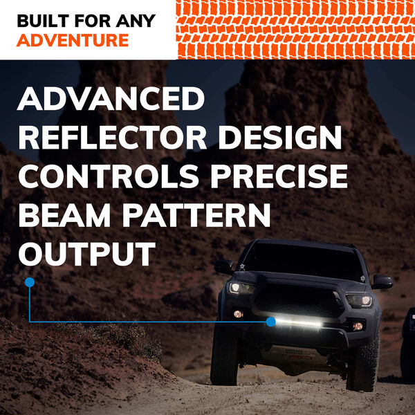 SYLVANIA Slim 10 Inch LED Light Bar - Spot, , hi-res