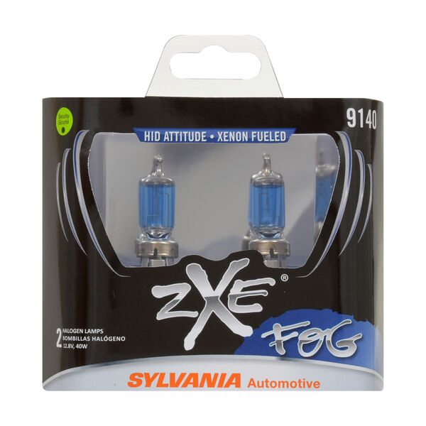 SYLVANIA 9140 SilverStar zXe Halogen Fog Bulb, 2 Pack, , hi-res