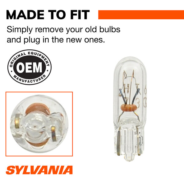 SYLVANIA 73 Long Life Mini Bulb, 2 Pack, , hi-res