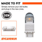 SYLVANIA 3057A AMBER ZEVO LED Mini, 2 Pack, , hi-res
