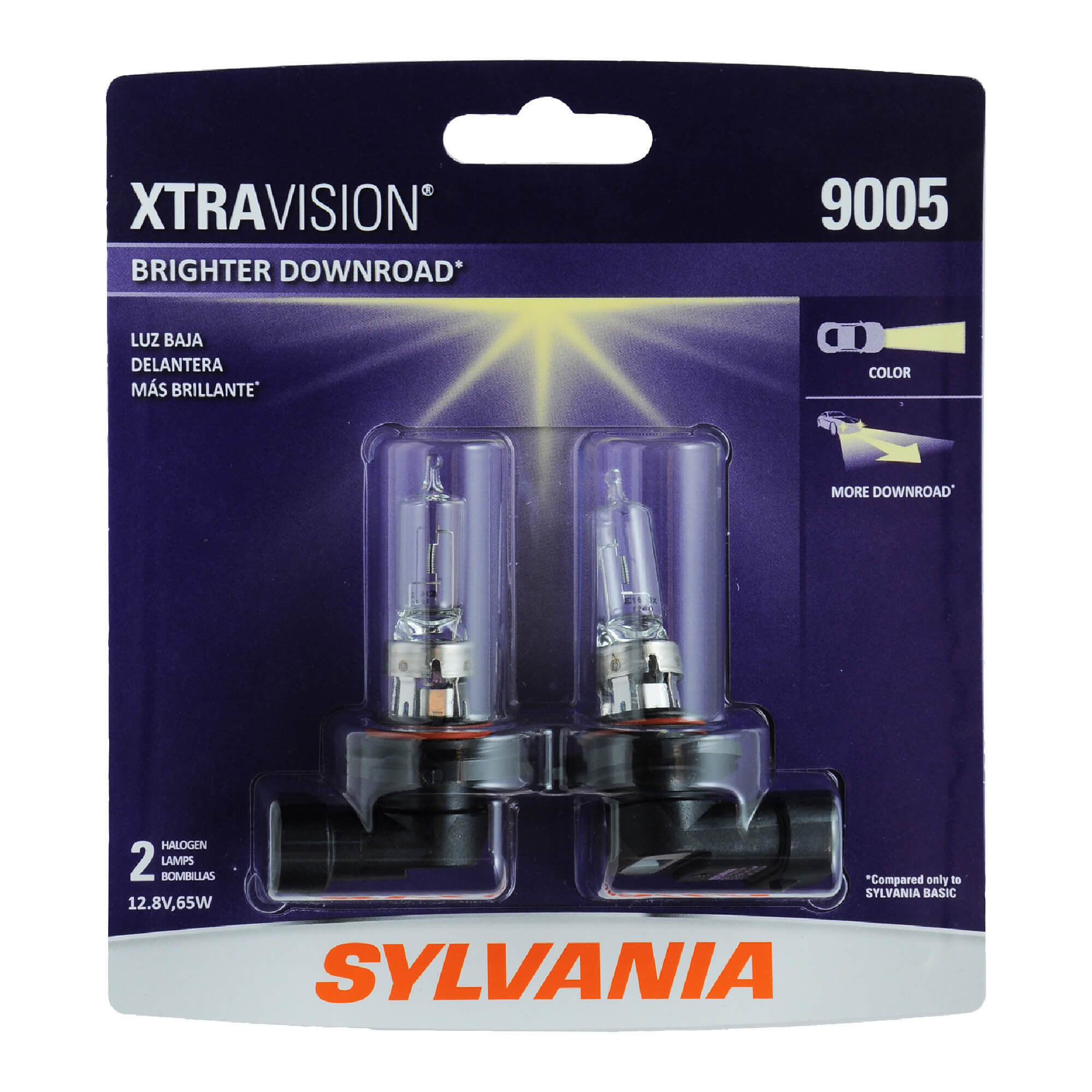 Sylvania 9003 xtravision halogen headlight bulb 2025