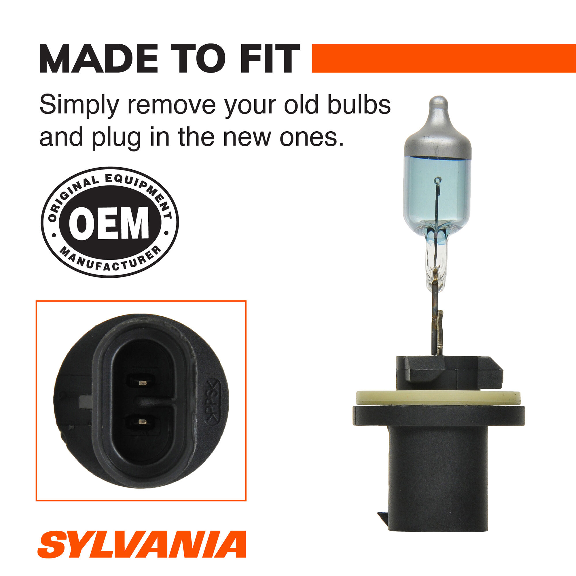 SYLVANIA 880 SilverStar Halogen Fog Bulb, 1 Pack