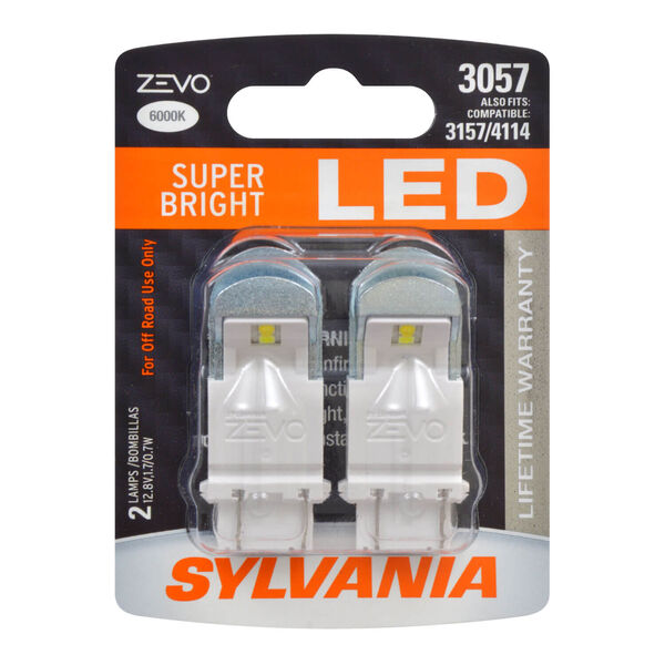 SYLVANIA 3057 WHITE ZEVO LED Mini, 2 Pack, , hi-res
