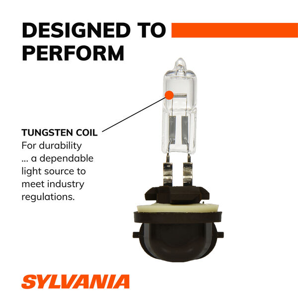 SYLVANIA 886 Basic Fog Bulb, 1 Pack, , hi-res