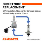SYLVANIA 9003 LED Powersports & Fog Bulb, 2 Pack, , hi-res