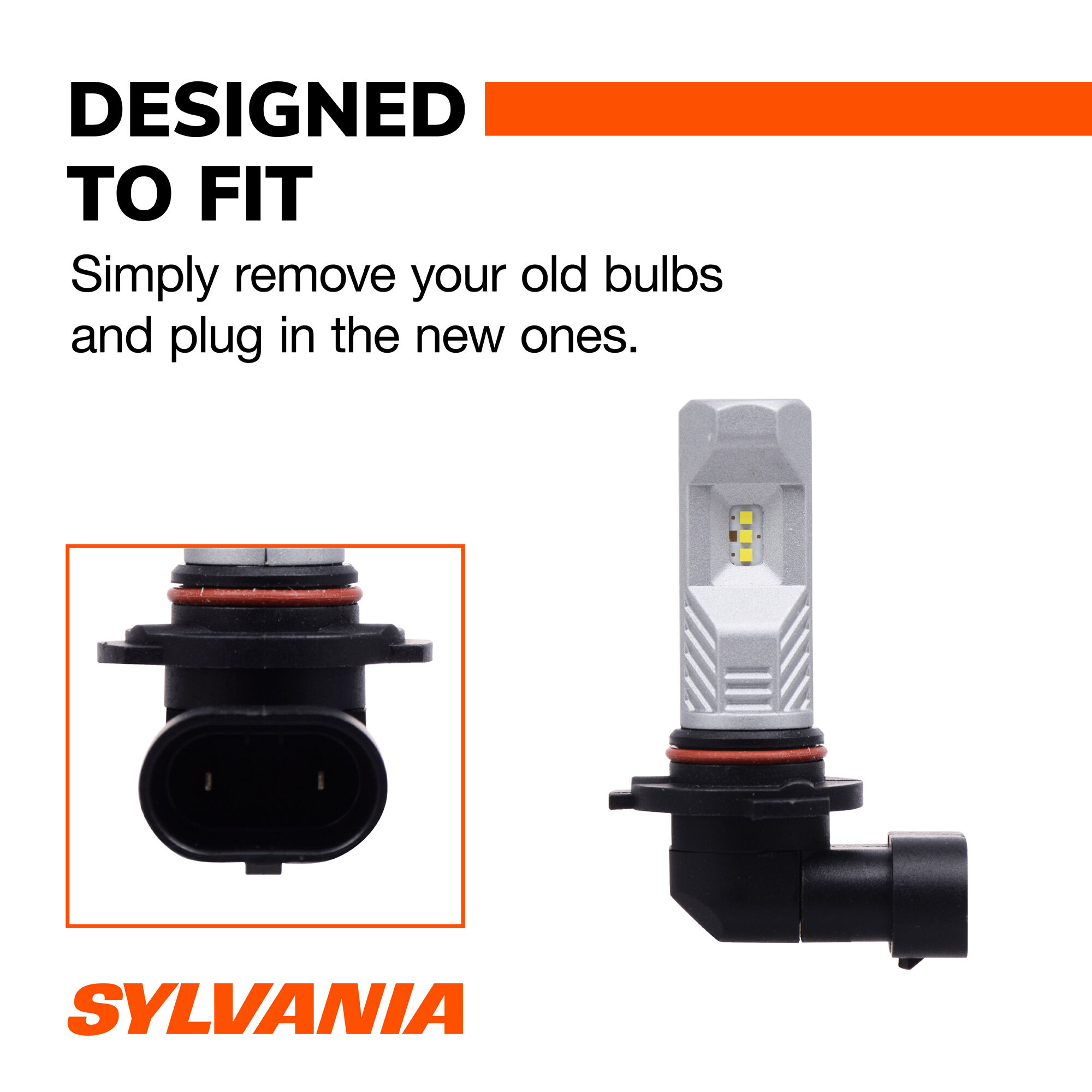 SYLVANIA 9145 LED Fog Bulb, 2 Pack