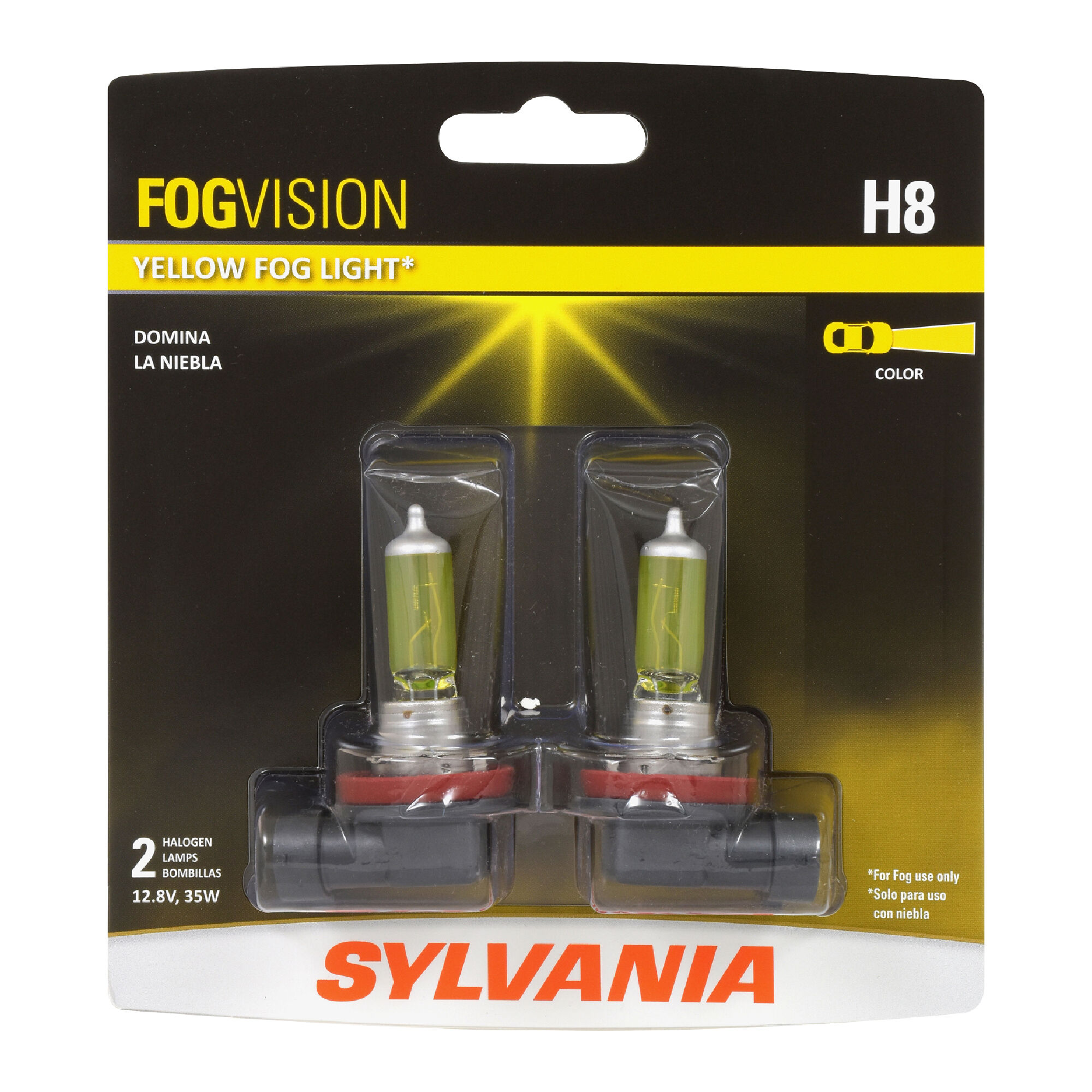 SYLVANIA H8 FogVision Fog Bulb 2 Pack