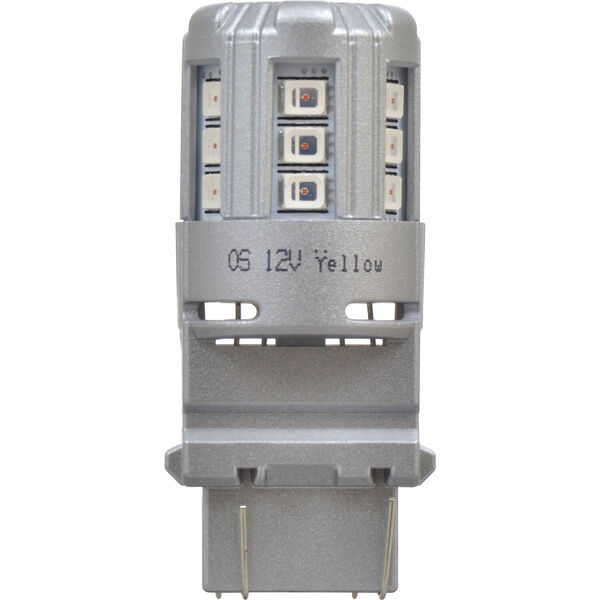 SYLVANIA 3757A AMBER SYL LED Mini Bulb Mini Bulb, 2 Pack, , hi-res