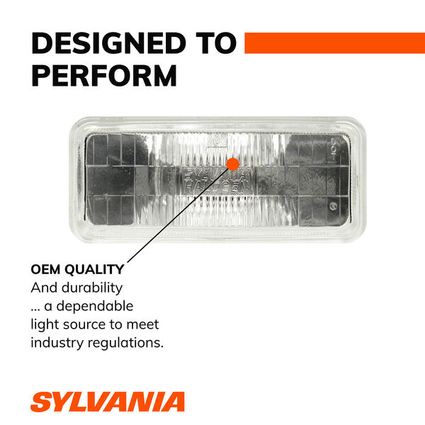 SYLVANIA H4352 Basic Sealed Beam Headlight, 1 Pack, , hi-res