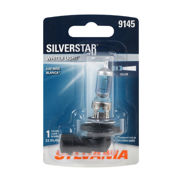 SYLVANIA 9145 SilverStar Halogen Fog Bulb, 1 Pack, , hi-res