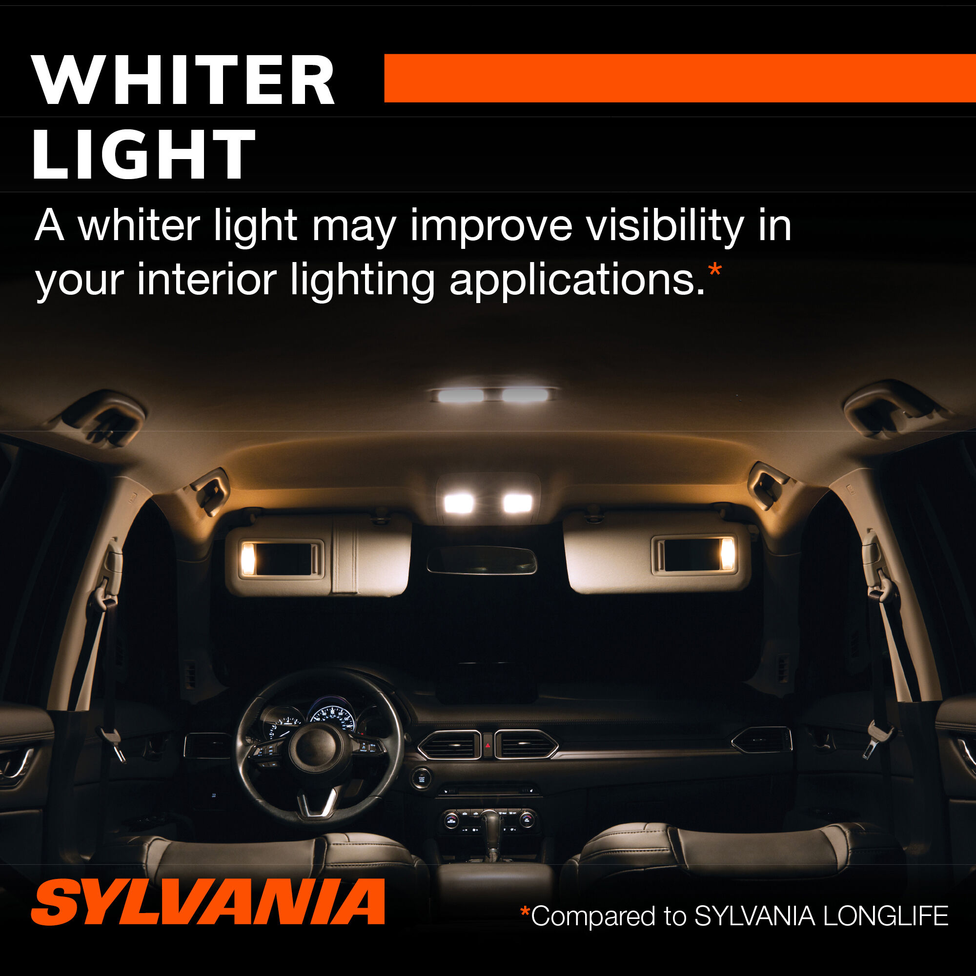 SYLVANIA 2357 SilverStar Mini Bulb, 2 Pack