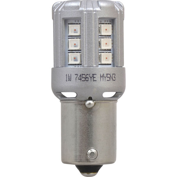 SYLVANIA 1156A AMBER SYL LED Mini Bulb Mini Bulb, 2 Pack, , hi-res