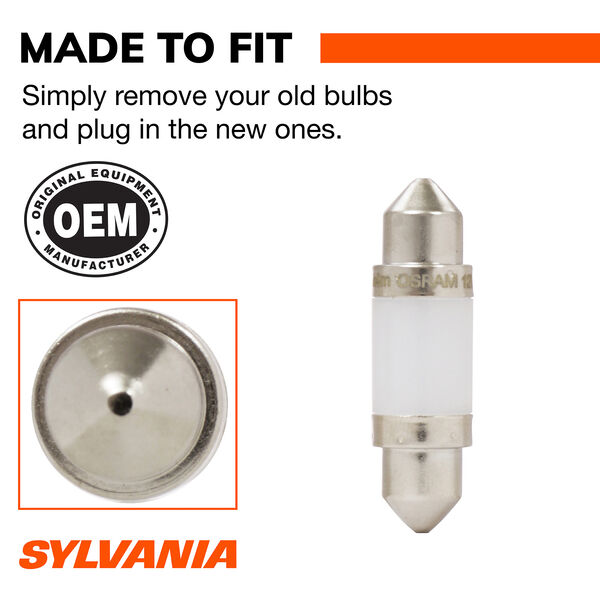 SYLVANIA 6461 WHITE ZEVO LED Mini, 1 Pack, , hi-res