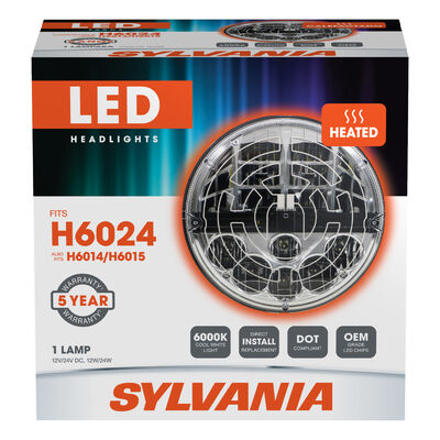 SYLVANIA H6024 LED Heated Sealed Beam Headlight, 1 Pack