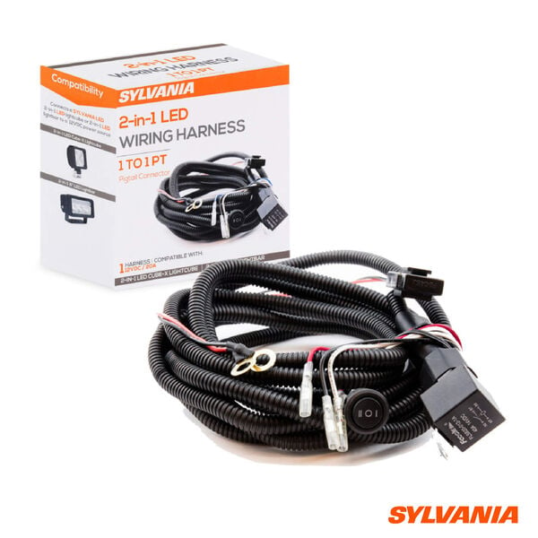 SYLVANIA Dual Mode 1 Output LED Wiring Harness, , hi-res