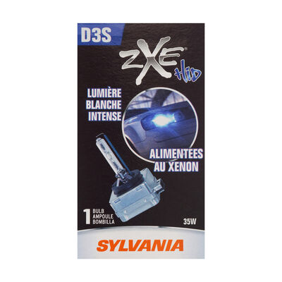 SYLVANIA D3S SilverStar zXe HID Headlight Bulb, 1 Pack