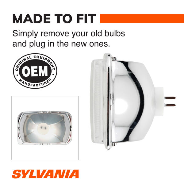 SYLVANIA H4703 Basic Sealed Beam Headlight, 1 Pack, , hi-res
