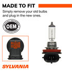 SYLVANIA H8 Basic Halogen Headlight Bulb, 1 Pack, , hi-res