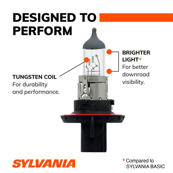 SYLVANIA H13 XtraVision Halogen Headlight Bulb, 1 Pack, , hi-res