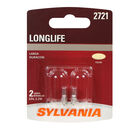 SYLVANIA 2721 Long Life Mini Bulb, 2 Pack, , hi-res