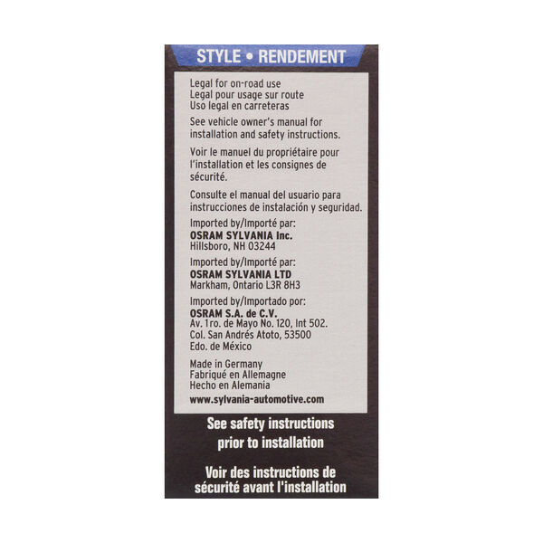 SYLVANIA D1R SilverStar zXe HID Headlight Bulb, 1 Pack, , hi-res