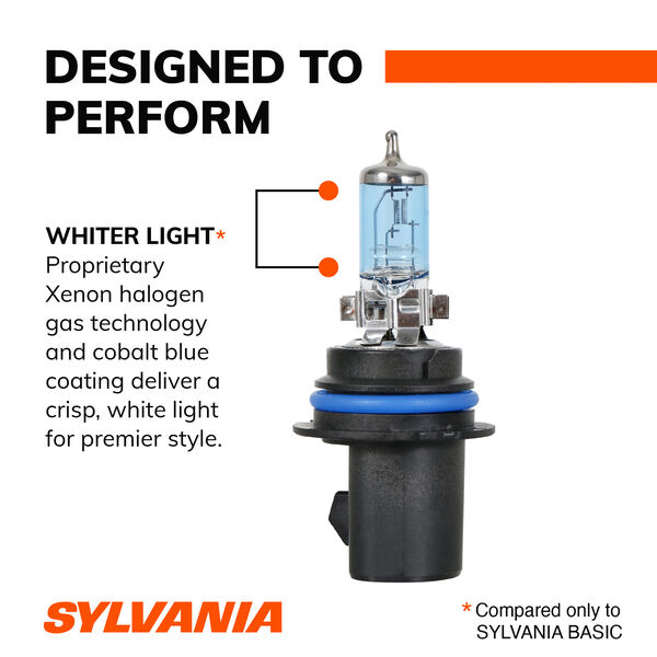 SYLVANIA 9007 SilverStar zXe Gold Halogen Headlight Bulb, 2 Pack, , hi-res