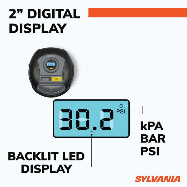 SYLVANIA PLUS Portable Tire Inflator, , hi-res