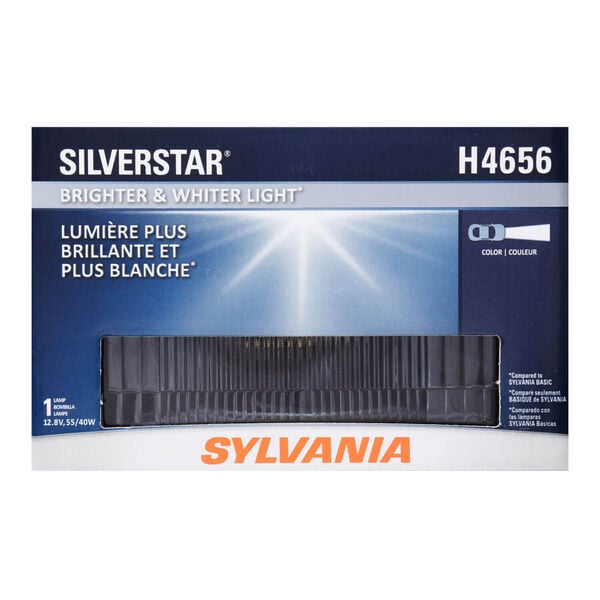 SYLVANIA H4656 SilverStar Sealed Beam Headlight, 1 Pack, , hi-res