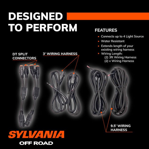 SYLVANIA Universal Harness 2-4 LED Light Expansion Kit, , hi-res